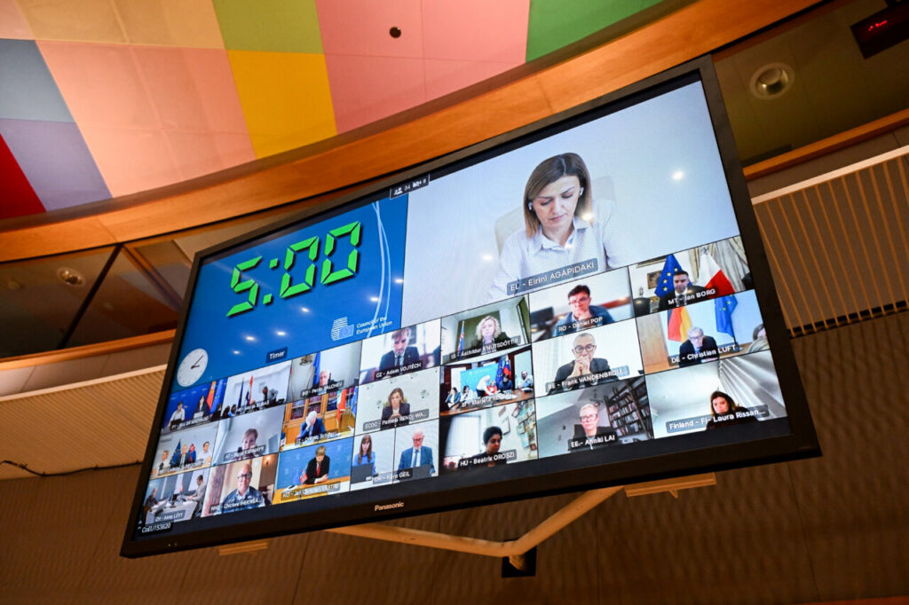 Videoconferencia de ministros de salud de la UE sobre el brote de Ébola