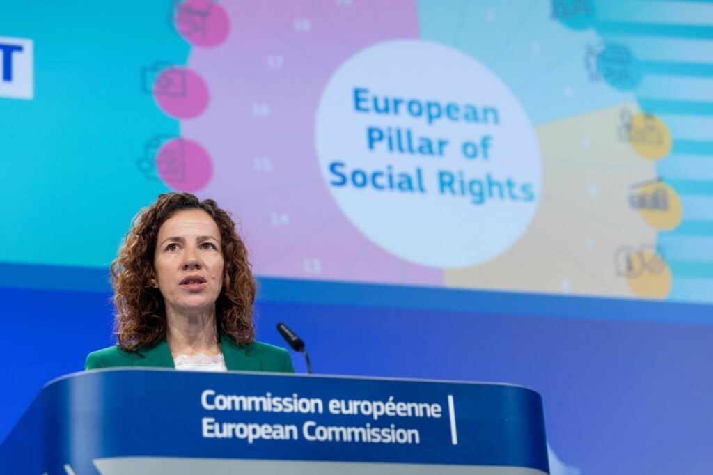 Presentación sobre el Pilar Europeo de Derechos Sociales en Bruselas