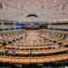 Vista panorámica del Comité de las Regiones en Bruselas durante una sesión sobre pesca.
