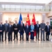 Delegación del Parlamento Europeo en reunión con autoridades chinas
