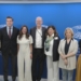 Grupo de personas en el Parlamento Europeo durante un foro sobre derechos de autor.
