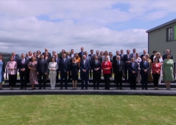 Reunión de ministros de Empleo y Política Social de la UE en un evento al aire libre