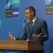 Pedro Sánchez hablando sobre la Declaración de Ankara en la cumbre de la OTAN
